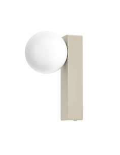 Kinkiet Boletta Parette Toupe 16,5 cm - elegancka lampa ścienna w minimalistycznym stylu, IP44, metalowa konstrukcja 2