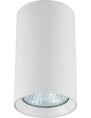 Nowoczesny Spot Tuba Manacor Biały LP-232/1D-90 - Stylowe Oświetlenie do Wnętrz, Idealne nad Stół lub Wyspę Kuchenną