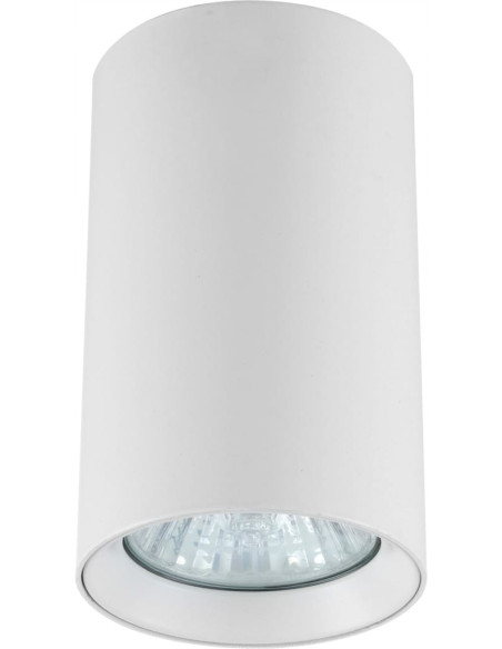 Nowoczesny Spot Tuba Manacor Biały LP-232/1D-90 - Stylowe Oświetlenie do Wnętrz, Idealne nad Stół lub Wyspę Kuchenną