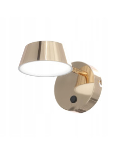 Kinkiet LED Timo Parette Gold CCT - elegancka lampa ścienna z regulacją barwy światła w nowoczesnym stylu