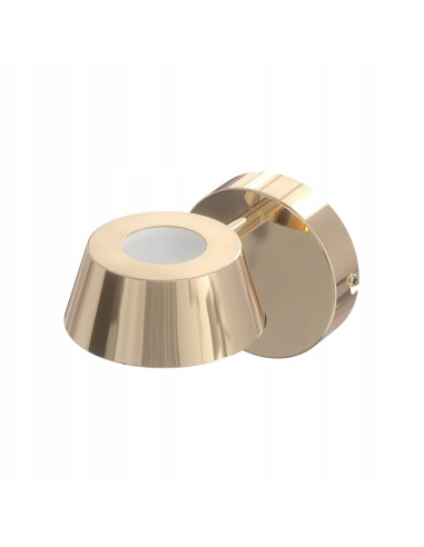 Kinkiet LED Timo Parette Gold CCT - elegancka lampa ścienna z regulacją barwy światła w nowoczesnym stylu