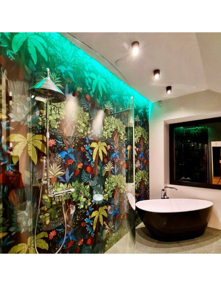 Nowoczesny czarny spot sufitowy FARO XL do łazienki, tarasu i balkonu - minimalistyczne oświetlenie w stylu premium