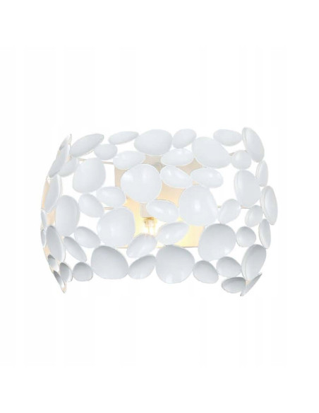 Lampa Ścienna Carera Bianco Parette - Elegancki Kinkiet LED do Nowoczesnych Wnętrz i Biur