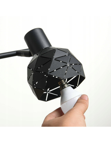 Reflektorowa lampa sufitowa Reus - 3 ruchome klosze w nowoczesnym stylu glamour, IP44, E14, Light Prestige