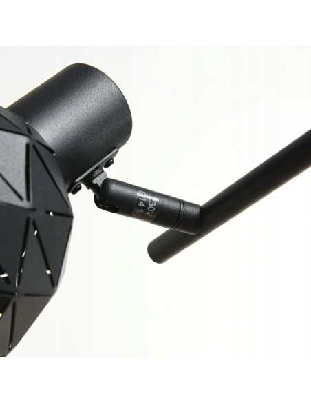 Reflektorowa lampa sufitowa Reus - 3 ruchome klosze w nowoczesnym stylu glamour, IP44, E14, Light Prestige