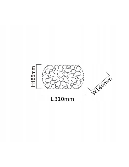 Kinkiet CARERA Gold Parette - Elegancka lampa ścienna w złocie, idealna do nowoczesnych wnętrz