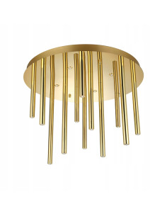 Lampa sufitowa glamour ILIOS 12 złota – eleganckie oświetlenie do nowoczesnych wnętrz i przestrzeni komercyjnych.