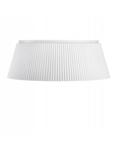 Plafon LED FRILL Skandynawski 45 cm z drewnem - Okrągły, elegancki, ciepłe białe światło do kuchni i wnętrz nowoczesnych.