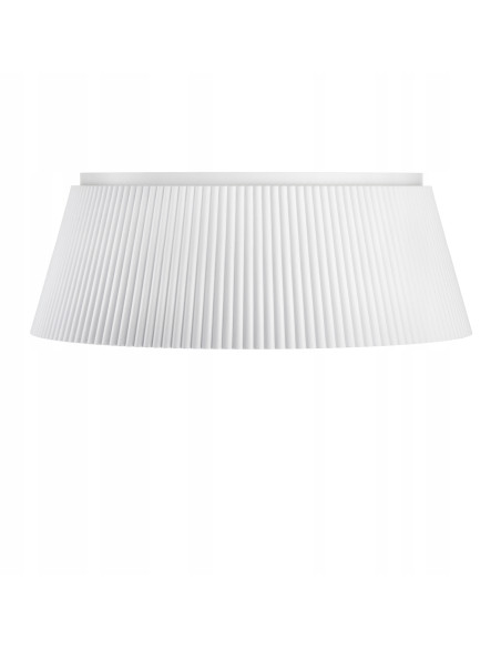 Plafon LED FRILL Skandynawski 45 cm z drewnem - Okrągły, elegancki, ciepłe białe światło do kuchni i wnętrz nowoczesnych.