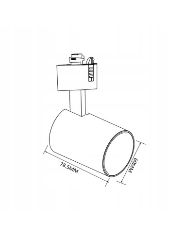 Reflektor sufitowy Snow w kolorze szczotkowanego złota, nowoczesny design od Light Prestige