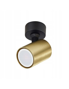 Reflektor sufitowy Snow Gold - nowoczesne oświetlenie w eleganckim złotym wykończeniu, idealne do kuchni i jadalni.