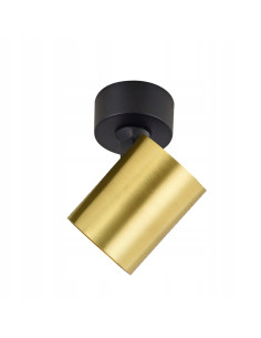 Reflektor sufitowy Snow Gold - nowoczesne oświetlenie w eleganckim złotym wykończeniu, idealne do kuchni i jadalni. 2