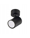 Lampa ścienna Spot Snow GU10 czarna z regulacją – eleganckie oświetlenie do sypialni i nowoczesnych wnętrz