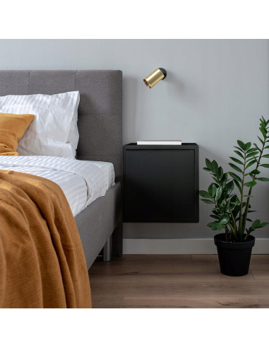 Reflektor sufitowy Snow Gold - nowoczesne oświetlenie w eleganckim złotym wykończeniu, idealne do kuchni i jadalni.