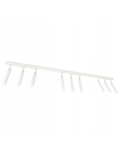 Listwa LED IVI 9-lampowa, biała, z regulacją kąta, nowoczesny design do salonu i biura 2