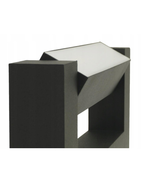 Nowoczesny kinkiet LED ASTER IP54 90 cm czarny, obrotowy, wodoodporny, 2x16W - oświetlenie do wnętrz i na zewnątrz