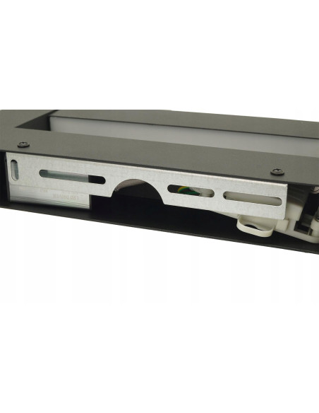 Nowoczesny kinkiet LED ASTER IP54 90 cm czarny, obrotowy, wodoodporny, 2x16W - oświetlenie do wnętrz i na zewnątrz