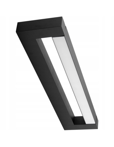 Nowoczesny kinkiet LED ASTER IP54 90 cm czarny, obrotowy, wodoodporny, 2x16W - oświetlenie do wnętrz i na zewnątrz