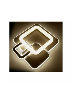 Kwadratowy plafon LED z regulacją barwy światła - nowoczesność i elegancja do każdego wnętrza