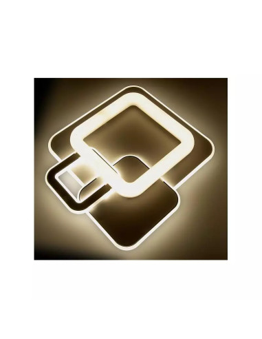 Kwadratowy plafon LED z regulacją barwy światła - nowoczesność i elegancja do każdego wnętrza