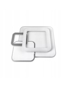 Kwadratowy plafon LED z regulacją barwy światła - nowoczesność i elegancja do każdego wnętrza 2