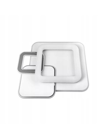 Kwadratowy plafon LED z regulacją barwy światła - nowoczesność i elegancja do każdego wnętrza