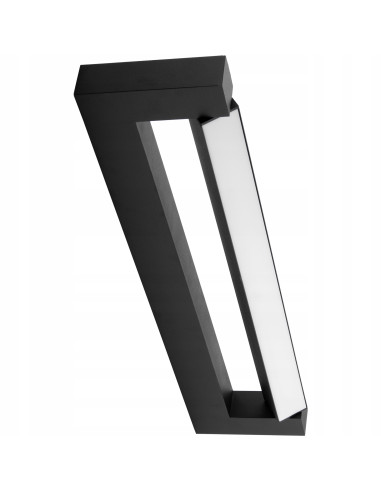 Nowoczesny kinkiet LED ASTER IP54 90 cm czarny, obrotowy, wodoodporny, 2x16W - oświetlenie do wnętrz i na zewnątrz