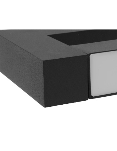 Nowoczesny kinkiet LED ASTER IP54 90 cm czarny, obrotowy, wodoodporny, 2x16W - oświetlenie do wnętrz i na zewnątrz