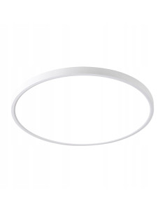 Nowoczesny plafon LED California 60 cm z regulacją barwy światła, niski profil, elegancki design do wnętrz