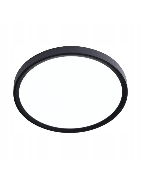 Nowoczesny Plafon LED MAQ 32W Czarny z Regulacją Barwy – Eleganckie Oświetlenie do Wnętrz i Kuchni