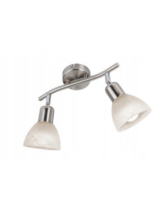 Plafon sufitowy Daytona 2 z mlecznymi kloszami – nowoczesne oświetlenie o eleganckim designie do każdego wnętrza 2