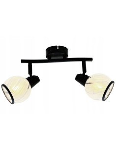 Lampa sufitowa MEGAN z eleganckim szkłem i chromowanymi detalami – nowoczesne oświetlenie do każdego wnętrza