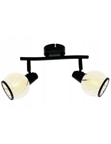 Lampa sufitowa MEGAN z eleganckim szkłem i chromowanymi detalami – nowoczesne oświetlenie do każdego wnętrza