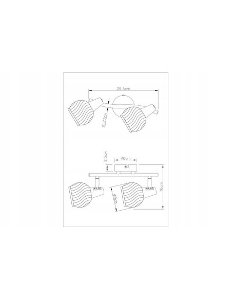 Lampa sufitowa MEGAN z eleganckim szkłem i chromowanymi detalami – nowoczesne oświetlenie do każdego wnętrza