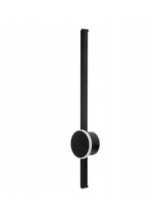 Nowoczesny kinkiet LED Venti VEN - eleganckie oświetlenie ścienne w czerni i bieli do sypialni i korytarza