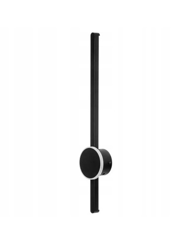 Nowoczesny kinkiet LED Venti VEN - eleganckie oświetlenie ścienne w czerni i bieli do sypialni i korytarza