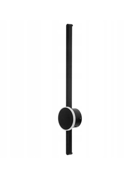 Nowoczesny kinkiet LED Venti VEN - eleganckie oświetlenie ścienne w czerni i bieli do sypialni i korytarza