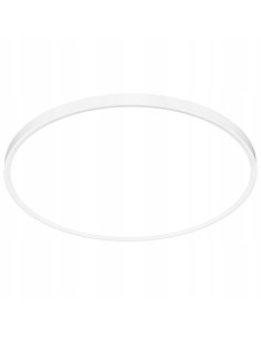 Plafon LED MAQ 40cm 32W z regulacją barwy światła, minimalistyczny design, biały, do klatki schodowej i wejścia