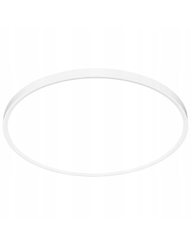 Plafon LED MAQ 40cm 32W z regulacją barwy światła, minimalistyczny design, biały, do klatki schodowej i wejścia