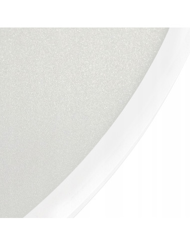 Plafon LED MAQ 40cm 32W z regulacją barwy światła, minimalistyczny design, biały, do klatki schodowej i wejścia