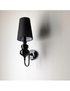 Lampa ścienna BAROCO 11W - elegancka lampa w kształcie klepsydry do klasycznych i nowoczesnych aranżacji wnętrz 2