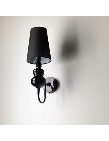 Lampa ścienna BAROCO 11W - elegancka lampa w kształcie klepsydry do klasycznych i nowoczesnych aranżacji wnętrz