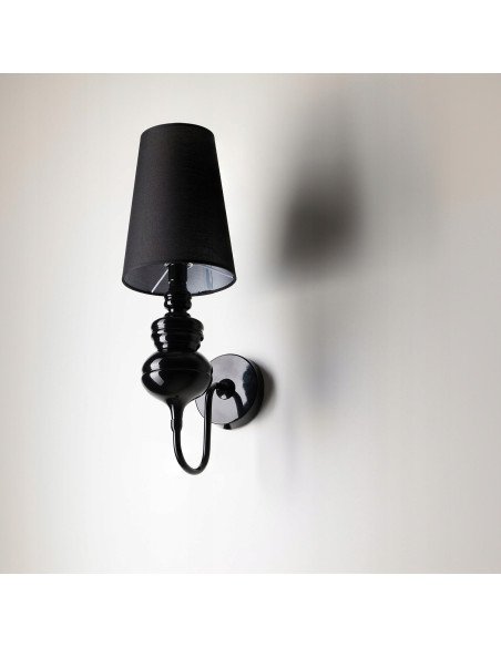 Lampa ścienna BAROCO 11W - elegancka lampa w kształcie klepsydry do klasycznych i nowoczesnych aranżacji wnętrz