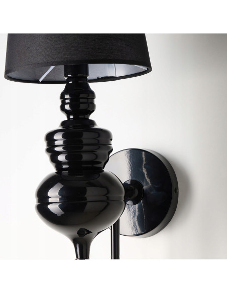 Lampa ścienna BAROCO 11W - elegancka lampa w kształcie klepsydry do klasycznych i nowoczesnych aranżacji wnętrz