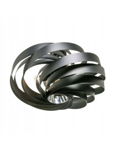 Lampa sufitowa VENTO LED, nowoczesna czarna spirala, 55 cm, 4300 lumenów, elegancki design od Zuma Line 2