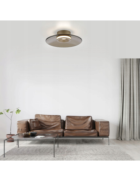 Lampa sufitowa Pure Moon LED z okrągłym kloszem szklanym – elegancja i nowoczesność od Paul Neuhaus do każdego wnętrza.