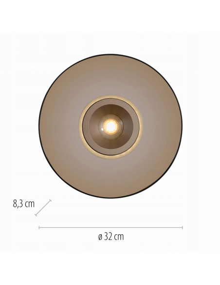 Lampa sufitowa Pure Moon LED z okrągłym kloszem szklanym – elegancja i nowoczesność od Paul Neuhaus do każdego wnętrza.