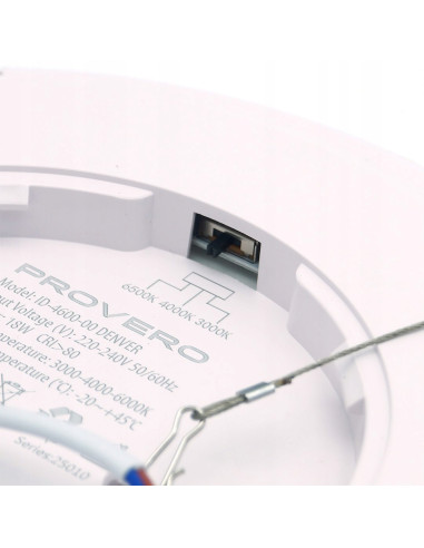 Plafon LED 24W z Czujnikiem Ruchu, 4000K, Energooszczędny - Oświetlenie Korytarzy i Biur, Kolekcja DENVER