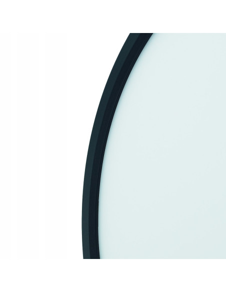 Nowoczesny plafon LED DENVER 24W IP20 z regulacją barwy światła, czarny, 29cm – idealne oświetlenie do biura i domu