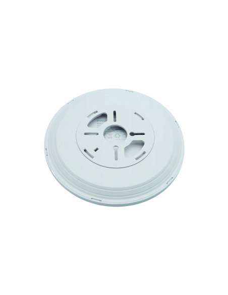 Nowoczesny plafon LED DENVER 24W IP20 z regulacją barwy światła, czarny, 29cm – idealne oświetlenie do biura i domu